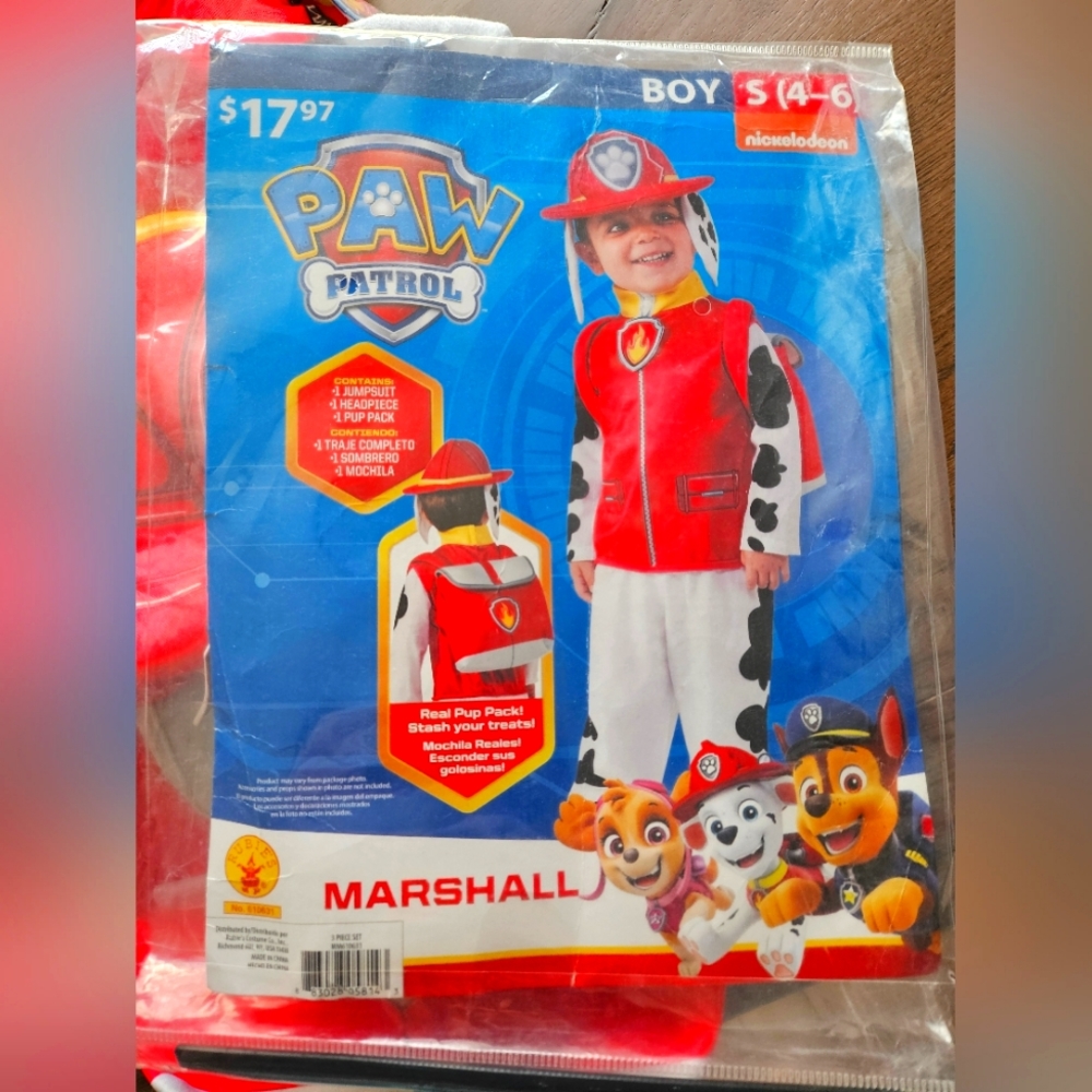 Paw Patrol Marshall Costume